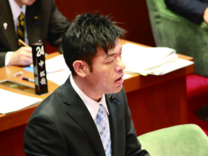 2012年12月17日　和歌山県議会12月定例会で一般質問
