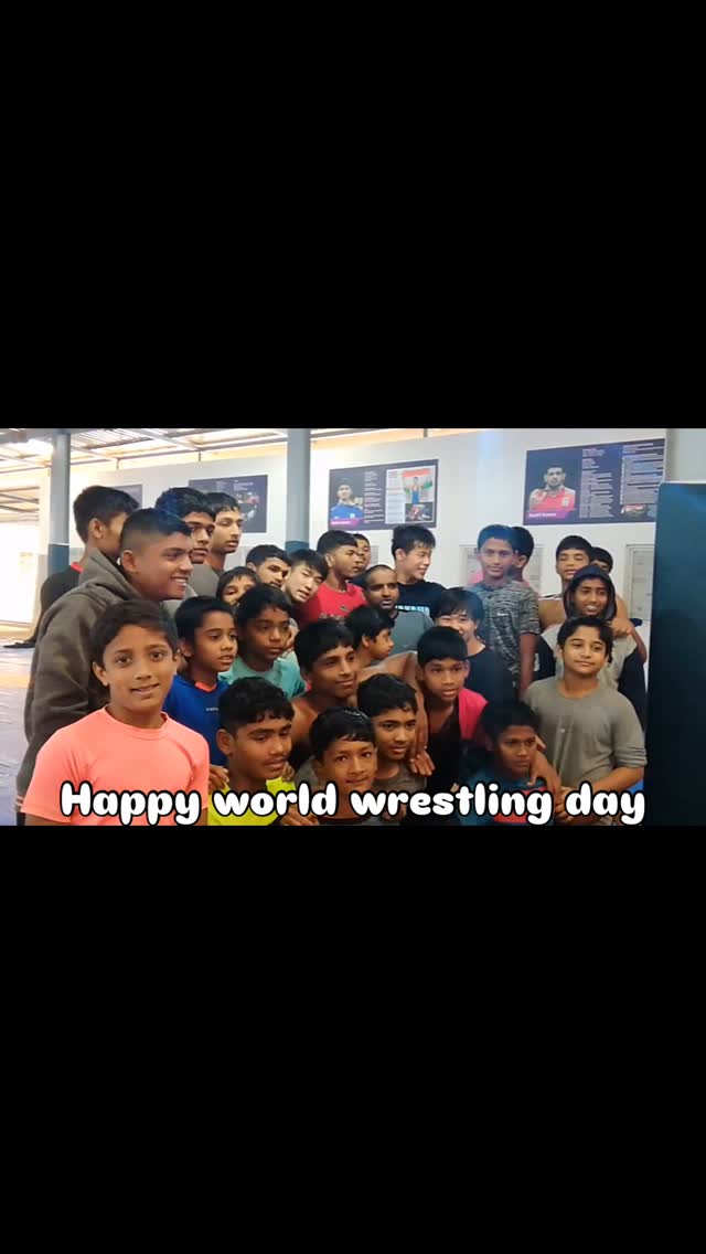 Happy world wrestling day❗️