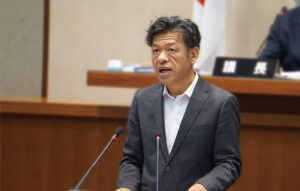 2025年6月23日 和歌山県議会6月定例会で一般質問に登壇する谷口和樹