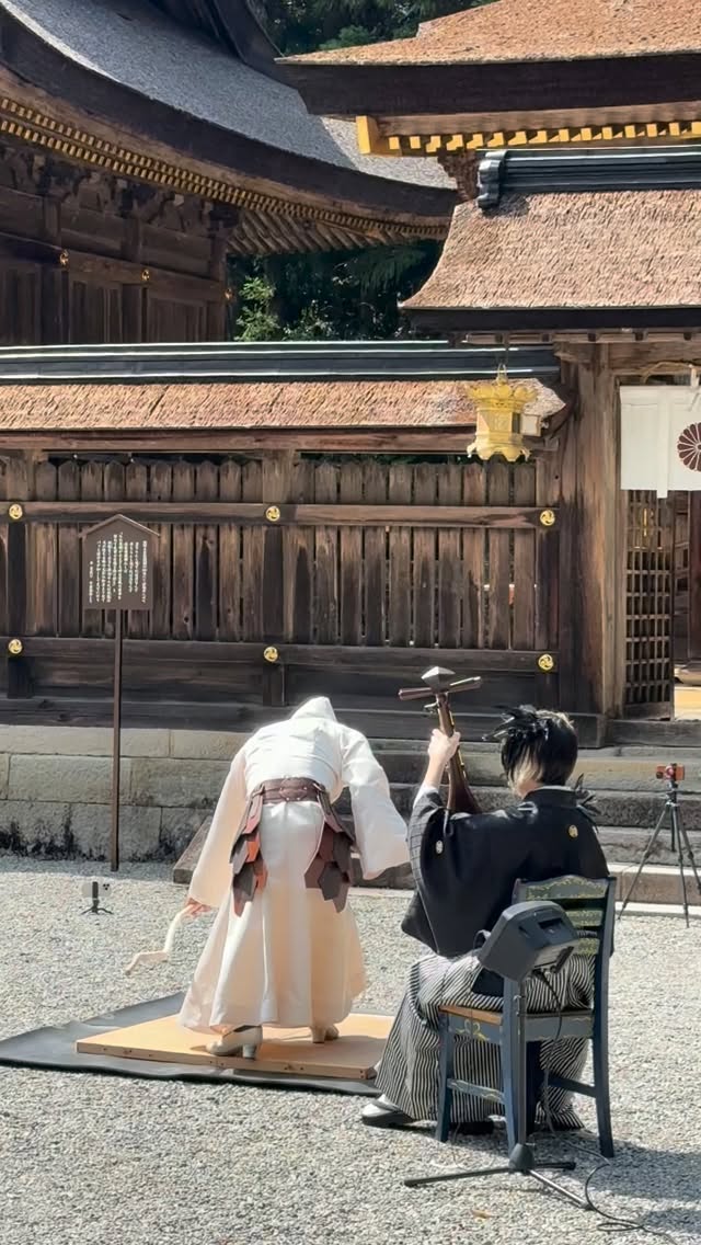 熊野本宮大社へフラメンコ奉納演舞を観に行きました。